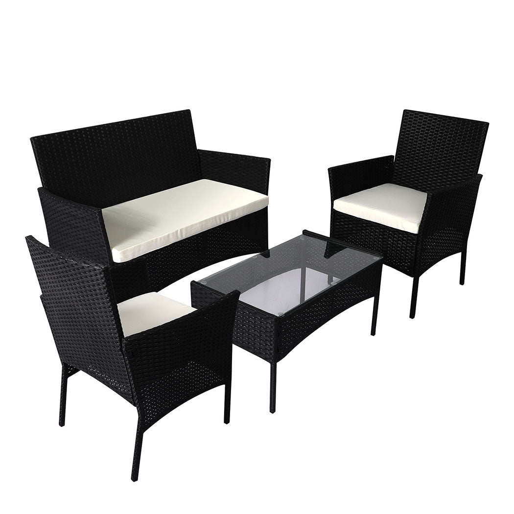 Levede 4PCS Outdoor Furniture Setting
